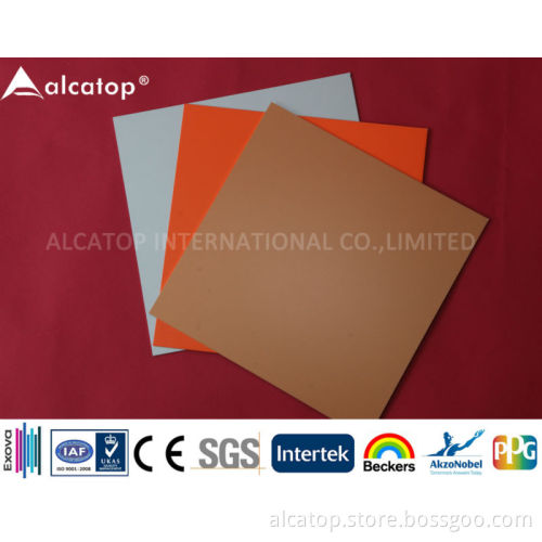 PVDF Painting Fire-proof 4mm Aluminium Composite Panel